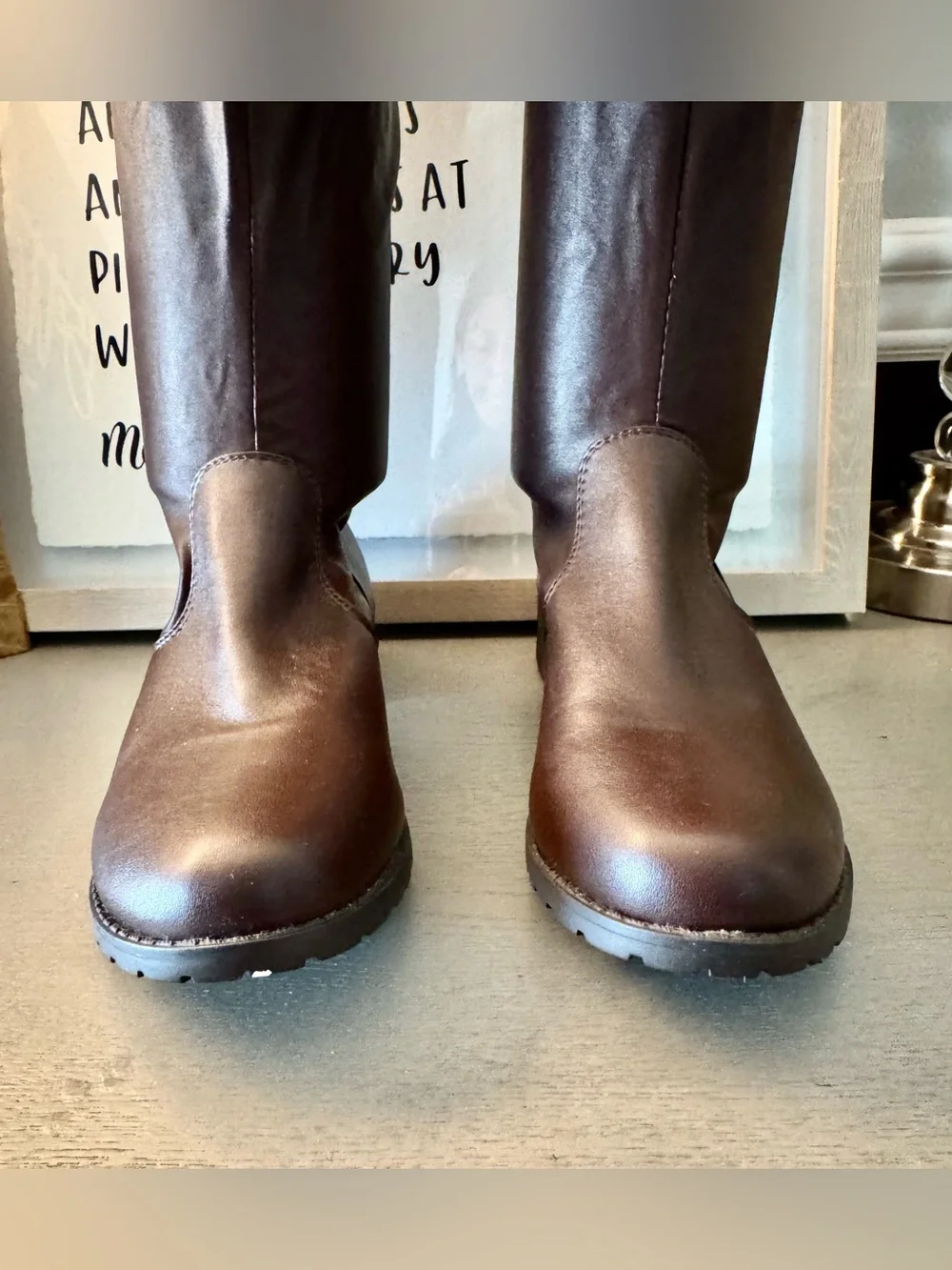 Forever Brown Over-the-Knee Riding Boots Size 8.5 NWT